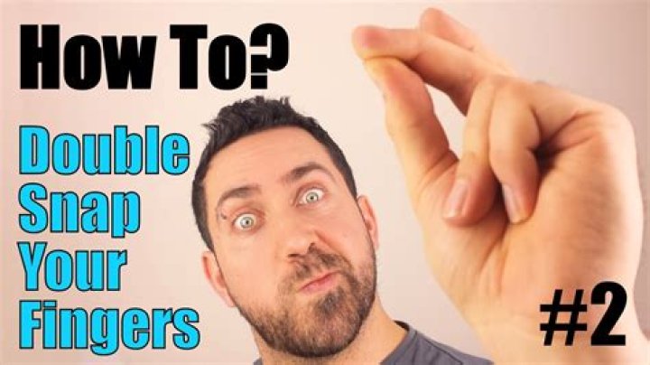How fast does a finger snap?