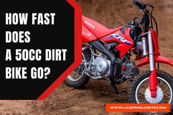 How fast is 50cc dirt bike in mph?