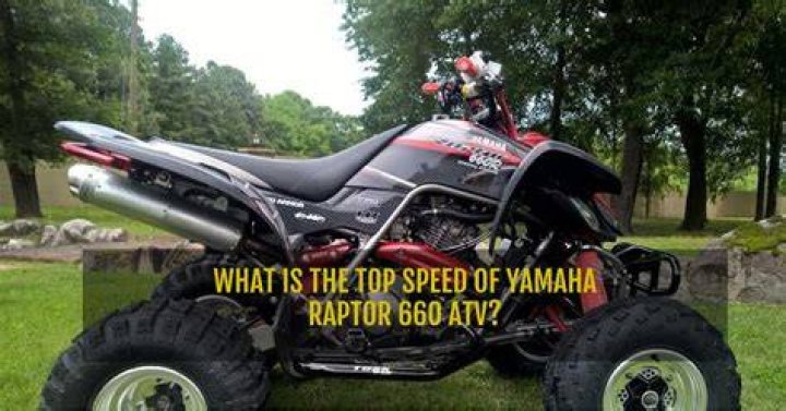 How fast is a raptor 660?