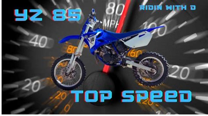 How fast is a Yamaha YZ 85?