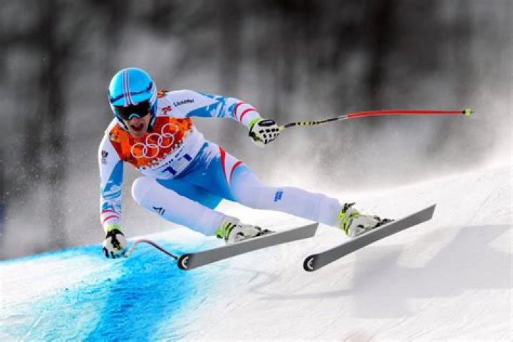 How fast is downhill skiing Olympics?