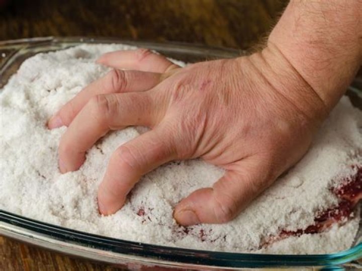 How is salt used to preserve meat?