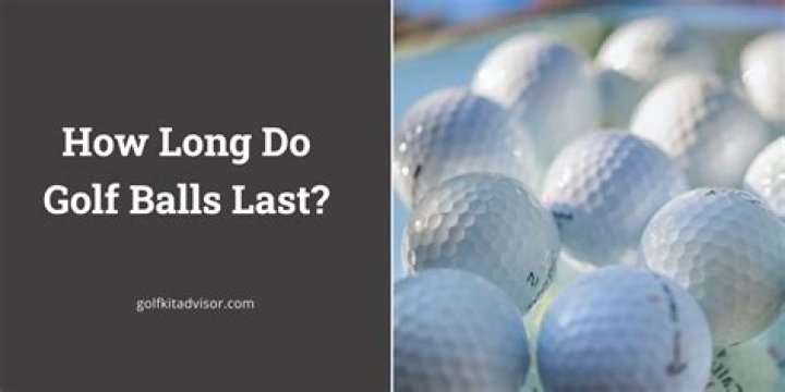 How long do golf balls last in storage?
