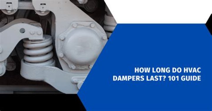 How long do HVAC dampers last?