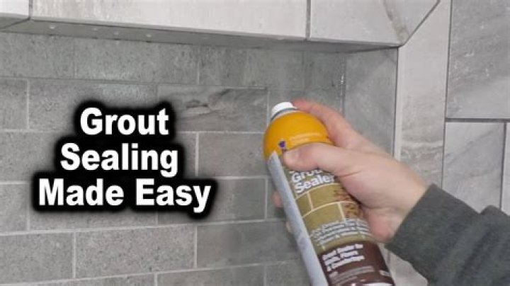 How long do you wait to seal grout?