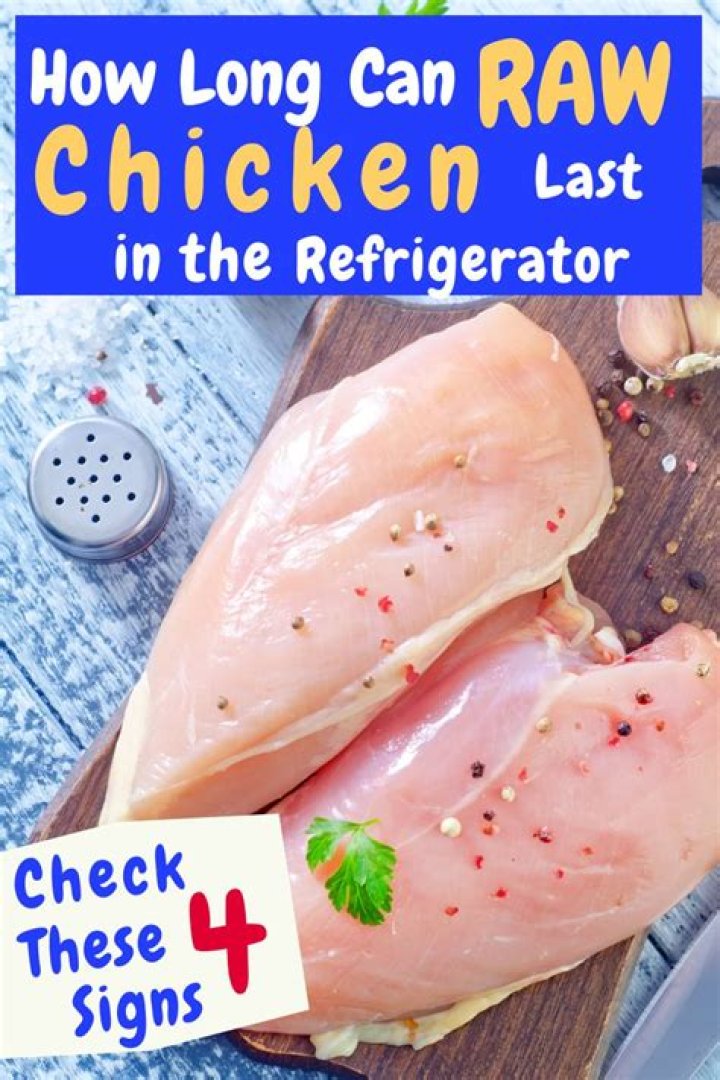 How long does a whole chicken stay good in the fridge?
