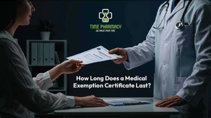 How long does an exemption take in California?