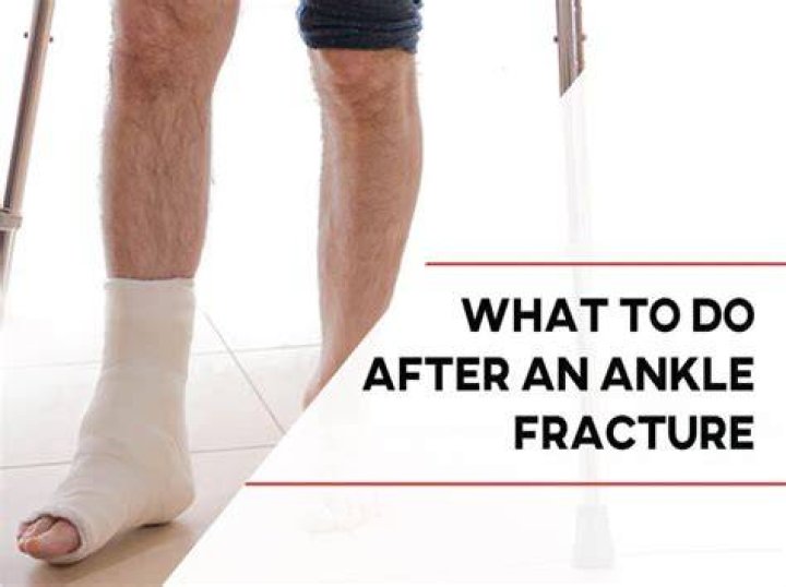 How long does it take to fully recover from an ankle fracture?