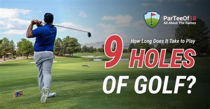 How long does it take to play 36 holes of golf?
