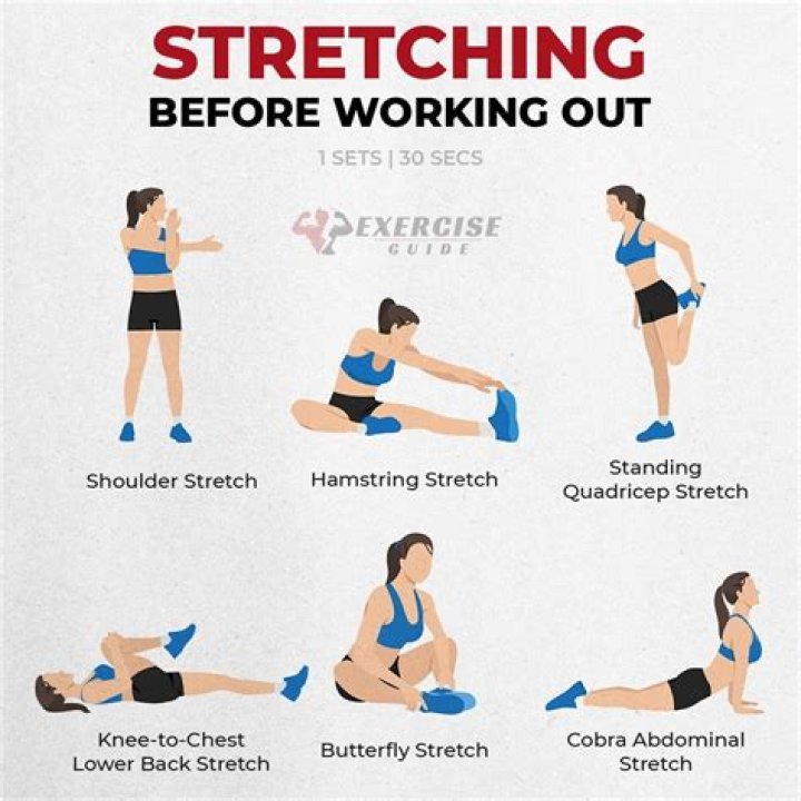 How long should you stretch before cycling?
