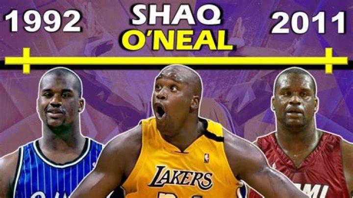 How many 3's did Shaq make in his career?