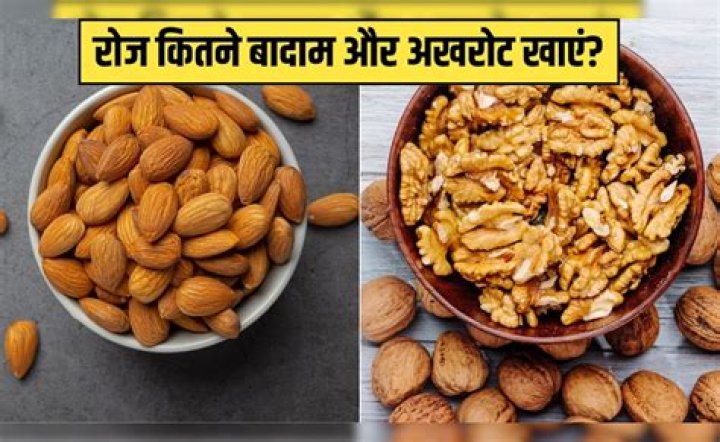 How many almonds and walnuts should you eat a day?