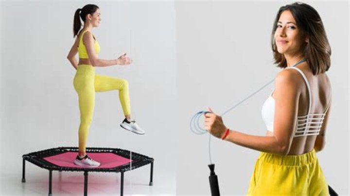 How many calories does jumping on a trampoline for 10 minutes burn?