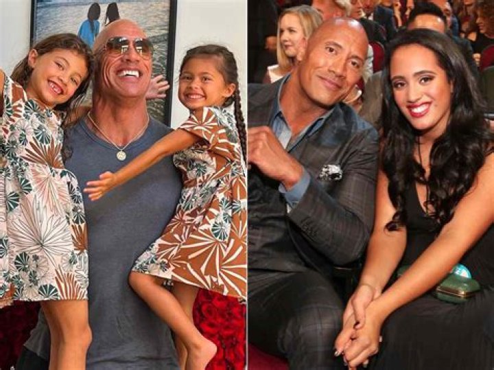 How many cousins does The Rock have?
