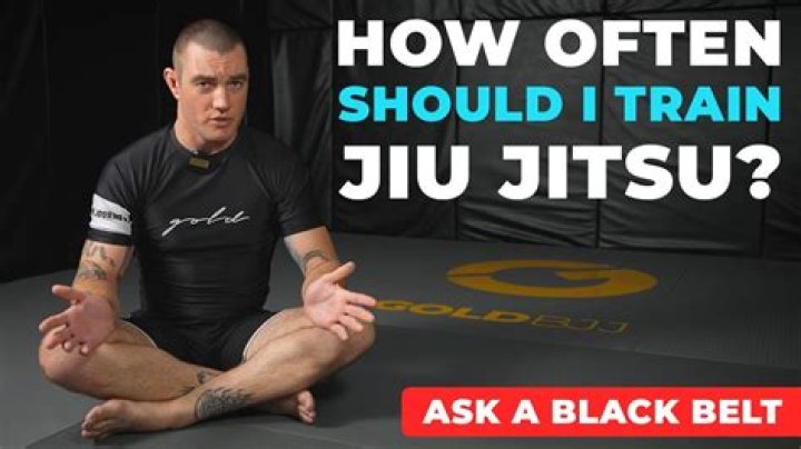 How many days should you train Jiu Jitsu?
