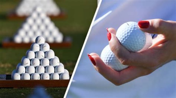 How many dimples are on a average golf ball?