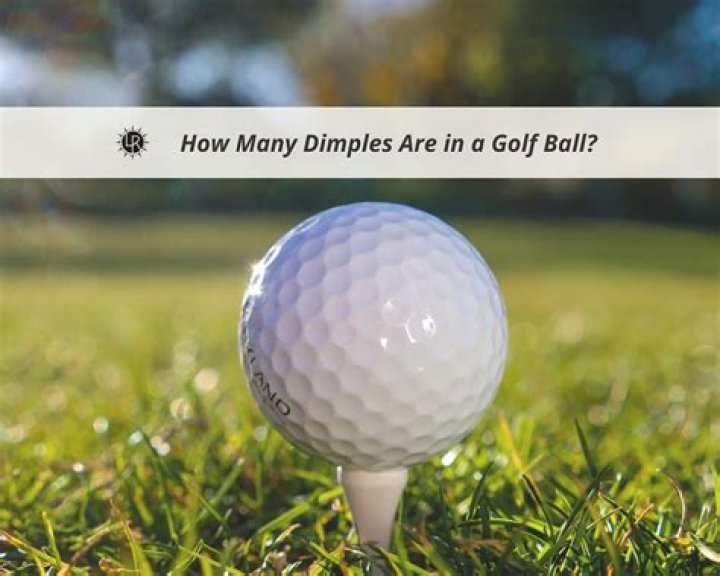 How many dimples are on a Callaway golf ball?