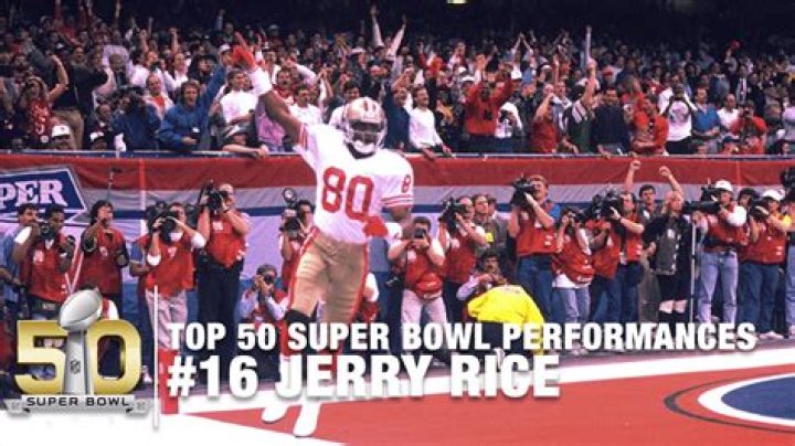 How many drops did Jerry Rice have?