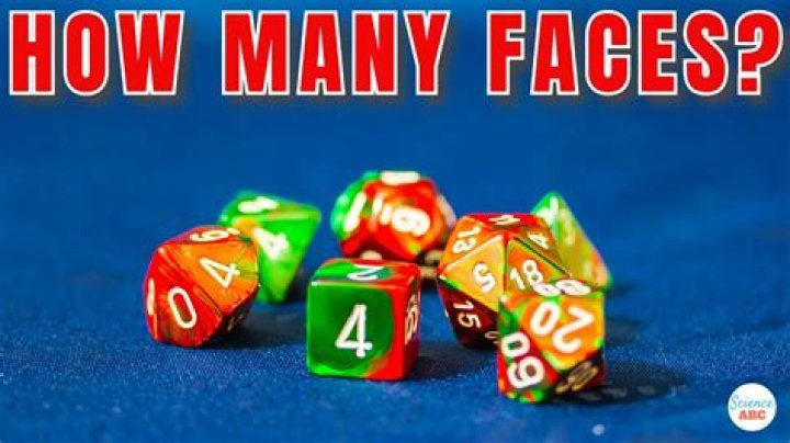 How many faces a dice has?