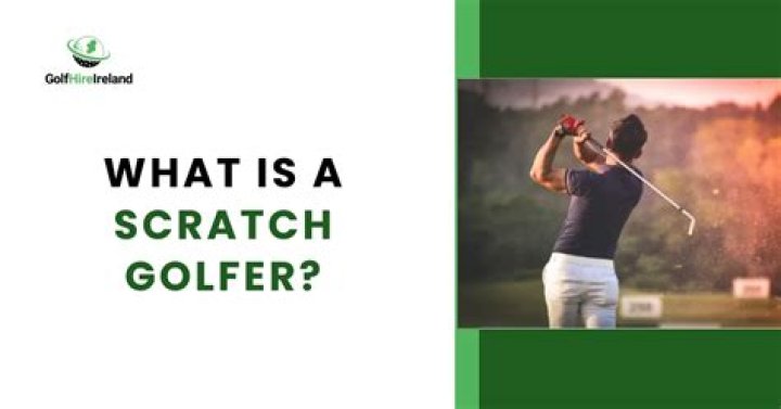 How many Greens does a scratch golfer hit?