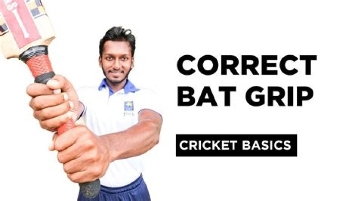 How many grips should a cricket bat have?