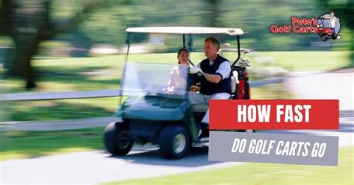 How many miles should a golf cart go on a full charge?