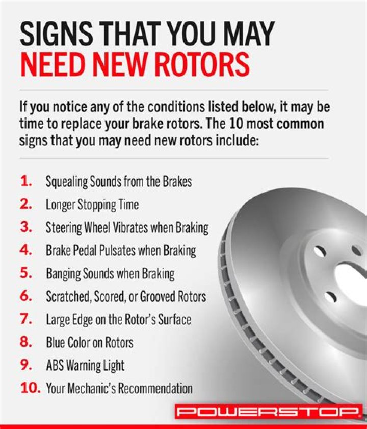 How many times can rotors be turned?