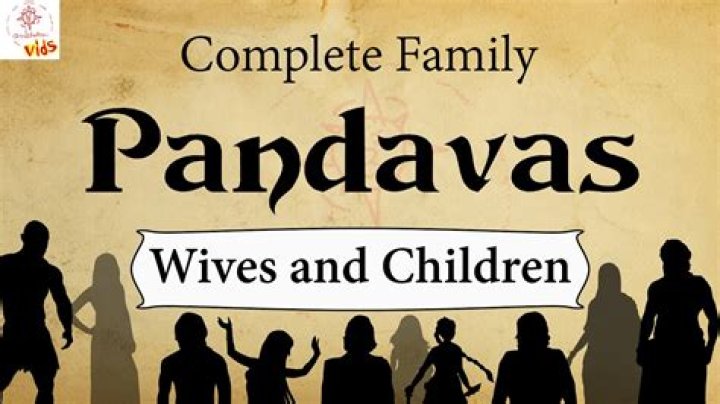 How many wives does 5 Pandavas have?