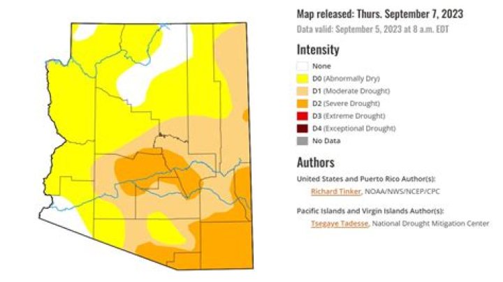 How many years has Phoenix been in a drought?