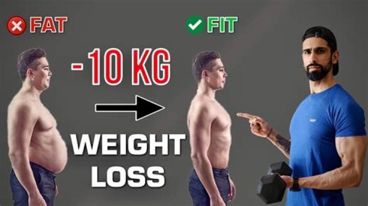 How much do I need to exercise to lose 10kg?