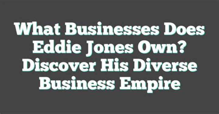 How much does Eddie Jones earn?
