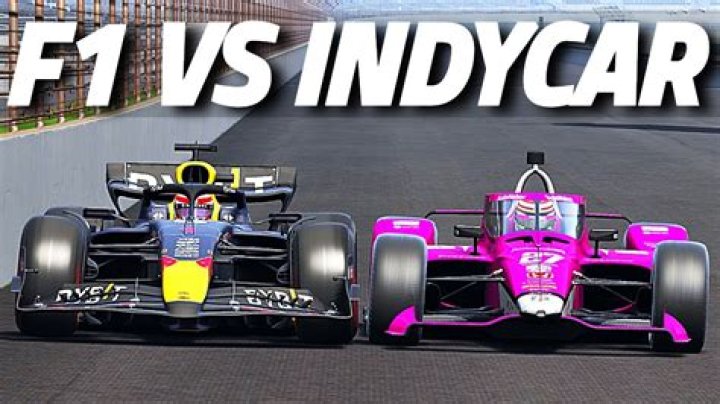 How much faster is F1 than Indy?