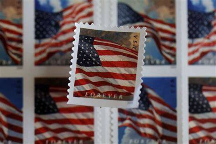 How much is a Forever Stamp worth on a package?