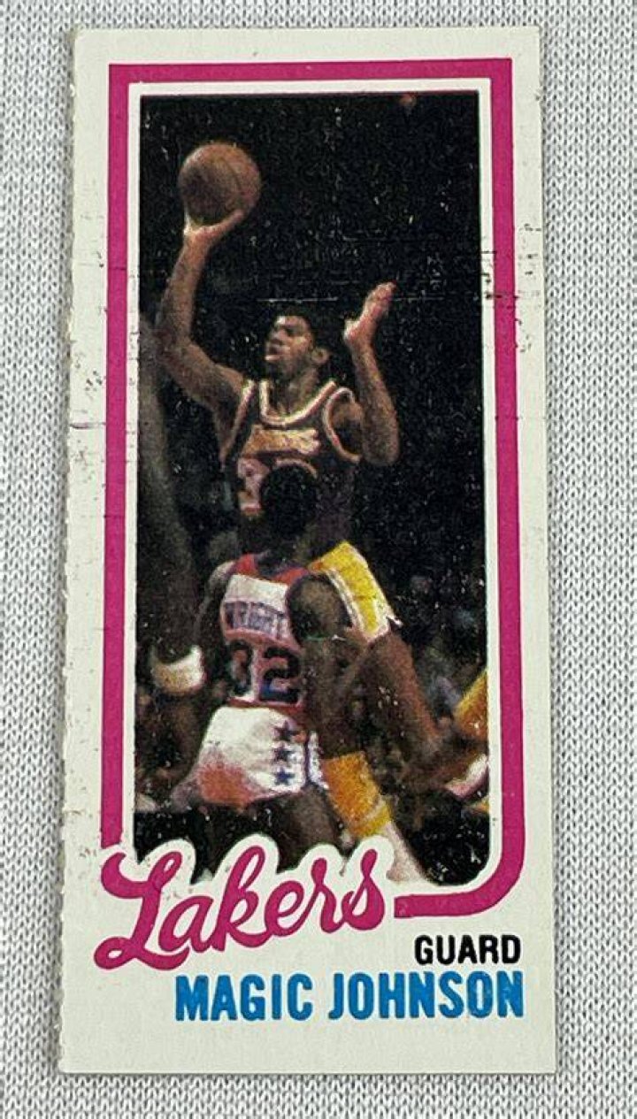 How much is a Larry Bird Magic Johnson rookie card worth?