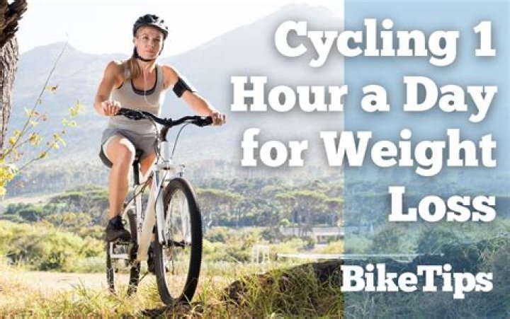 How much weight can you lose cycling 1 hour a day?