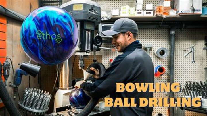 How much weight does bowling ball lose after drilling?
