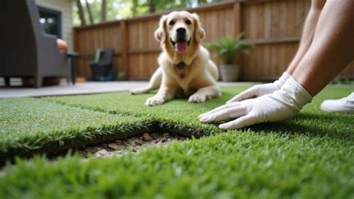 How often do you replace artificial grass for dogs?