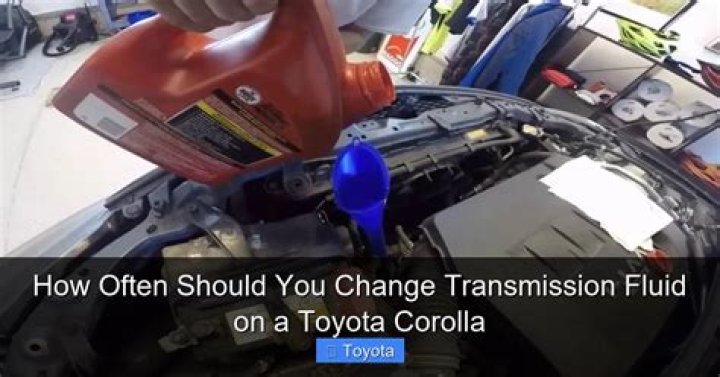 How often should you change transmission fluid?