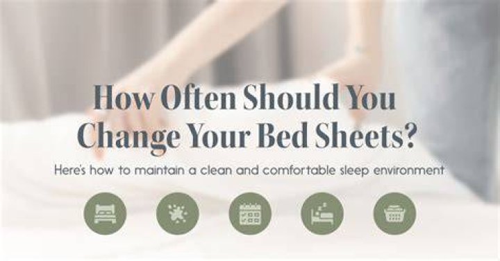 How often should you wash your sheets if you shower before bed?