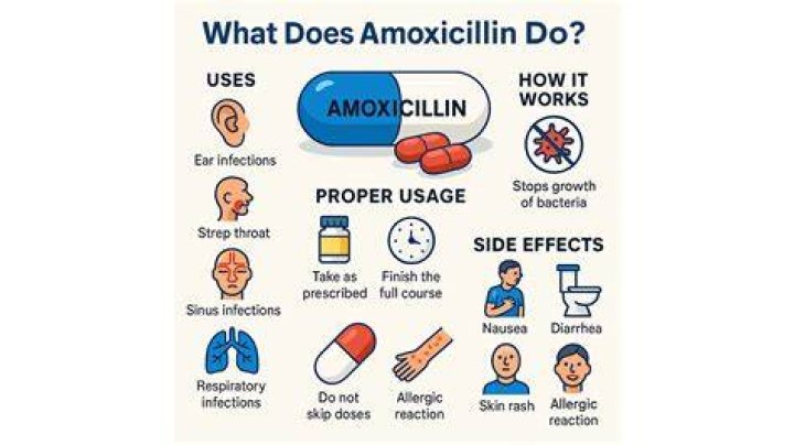 How quickly does amoxicillin work for chest infection?