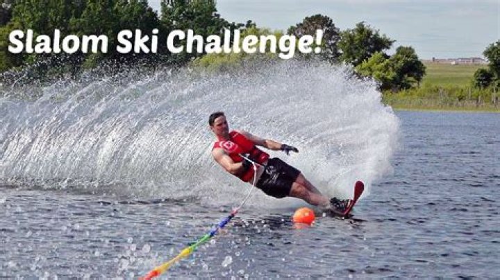 How steep are slalom runs?