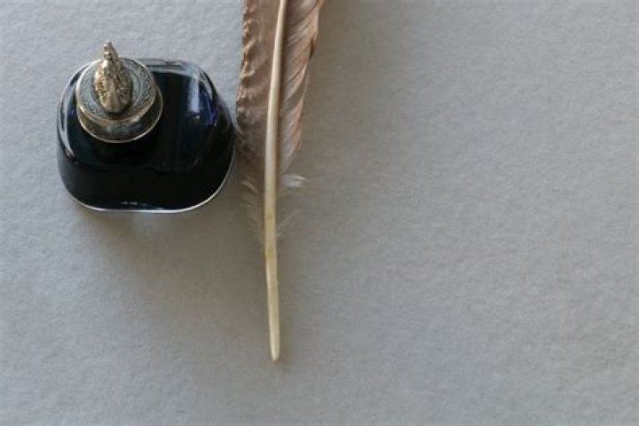 How was ink made in the 1700s?