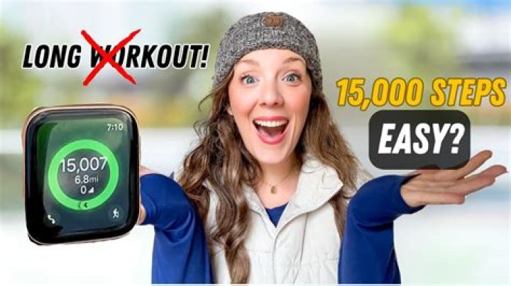 Is 15000 steps a day good?
