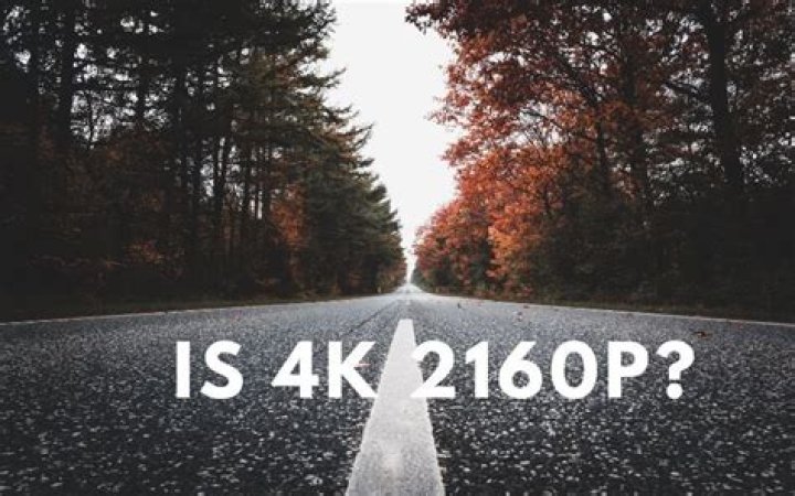 Is 2160p the same as 4K?