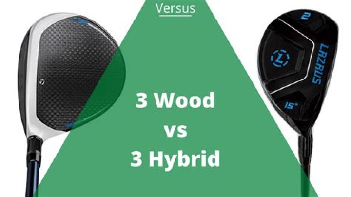 Is a 3 hybrid easier to hit than a 3 wood?