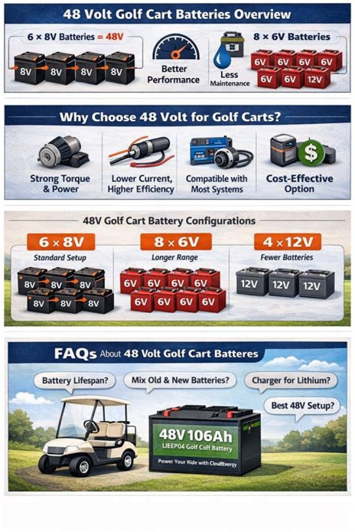 Is a 72 volt golf cart better than a 48 volt?