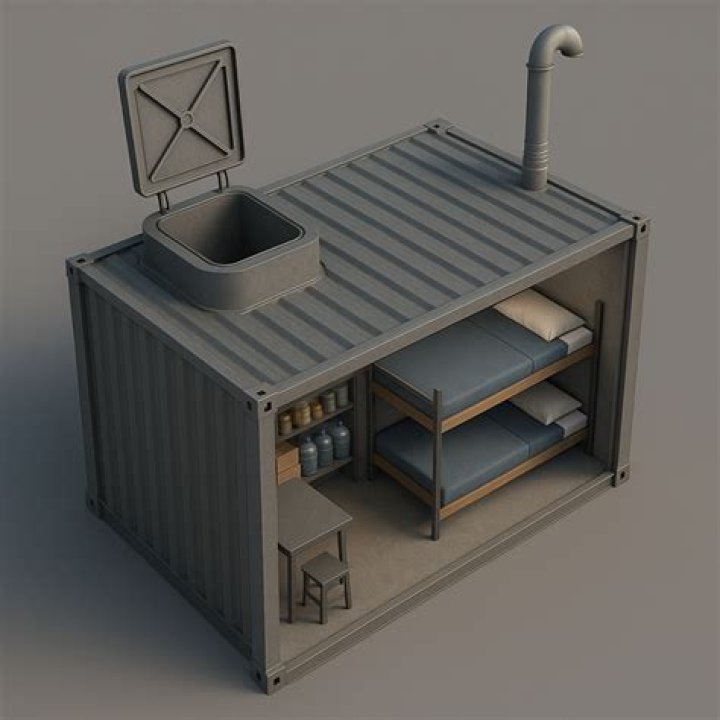 Is a shipping container a good fallout shelter?