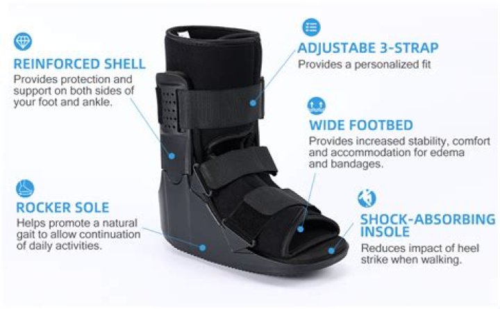 Is a walking boot good for plantar fasciitis?