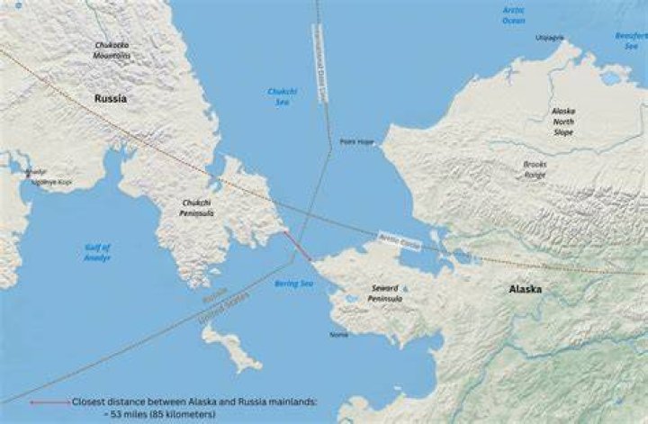 Is Alaska closer to Russia than America?