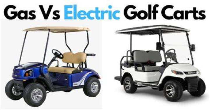 Is an electric golf cart better than gas?
